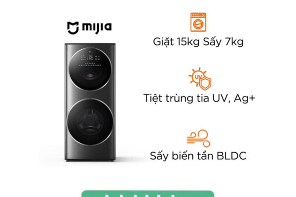 Máy Giặt Sấy Mijia 2 Tầng Giặt 15Kg Sấy 7Kg