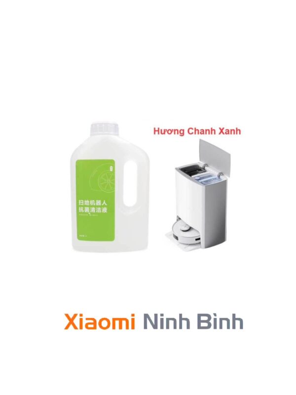 Dung Dịch Lau Sàn Cho Robot Hút Bụi Xiaomi Hương Chanh Xanh