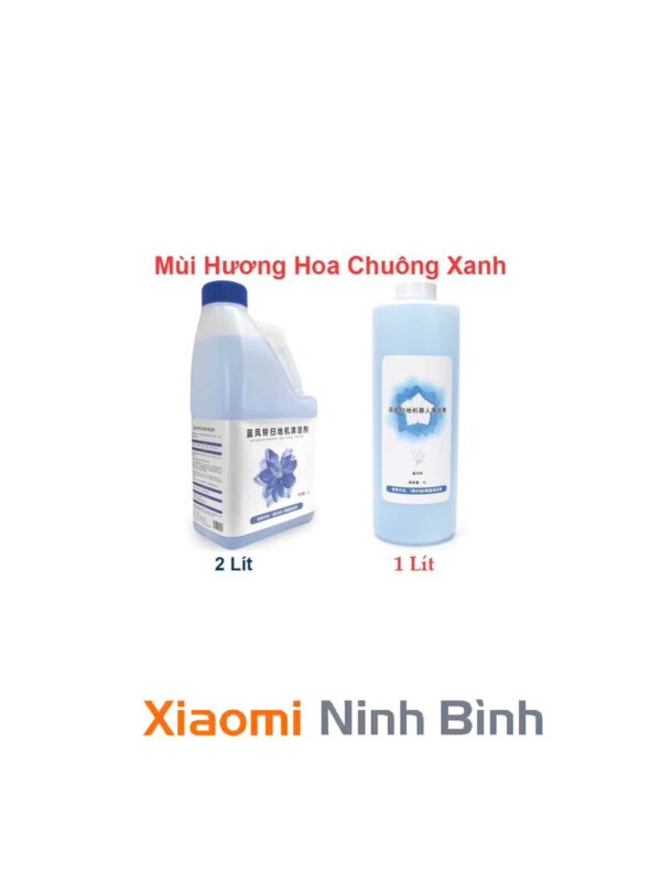 Dung Dịch Lau Sàn Cho Robot Hút Bụi Xiaomi Hương Hoa Chuông Xanh Wild Bluebell
