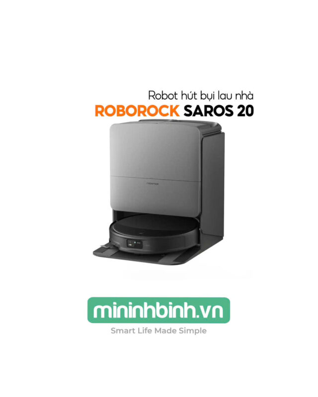 Robot Hút Bụi Lau Nhà Roborock Saros 20 Model 2026 – Bản Quốc Tế
