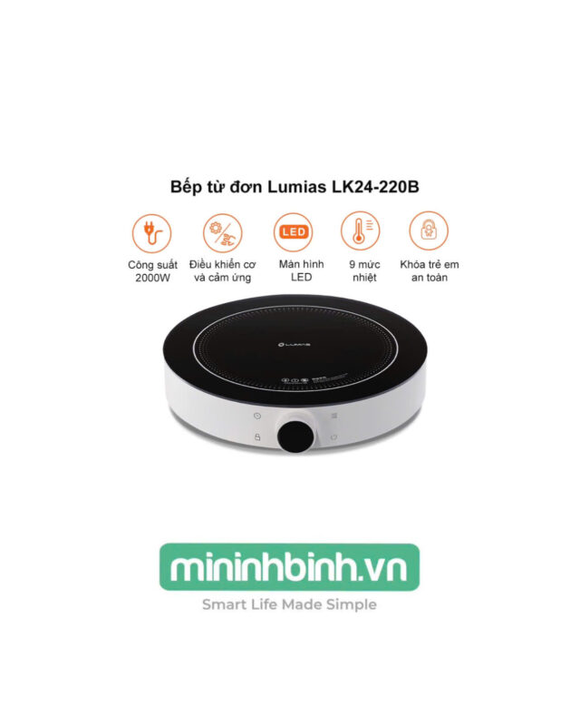 Bếp Từ Đơn Lumias LK24-220E