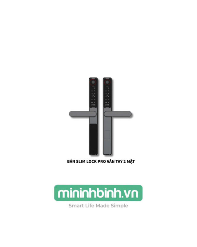 Khóa Cửa Thông Minh Cho Cửa Nhôm Lockin OLA Slim Lock Pro