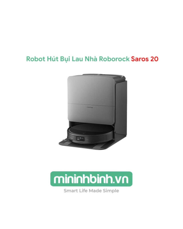 Robot Hút Bụi Lau Nhà Roborock Saros 20 Model 2026 – Bản Quốc Tế